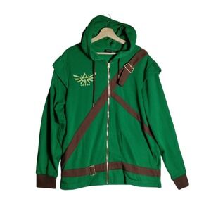 Legend of Zelda Link Hylian Shield Hoodie  Size 2XL Cosplay